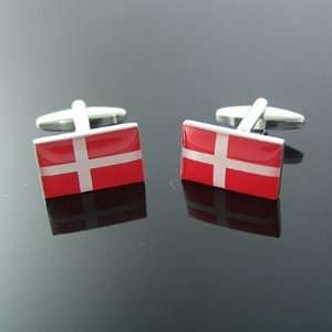  Denmark National Flag Cufflinks 