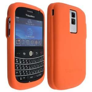  Orange Silicone Soft Skin Case Cover for Blackberry Bold 