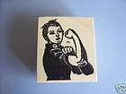 100 proof press rubber stamps rosie the riveter stamp returns