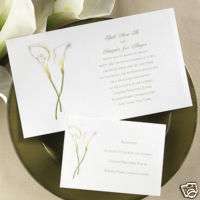   Calla Lily Lilies Wedding Invitations   Create your own Listing  