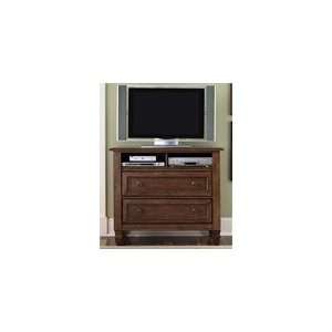  Liberty Taylor Springs Media Chest   Bronze Cherry