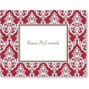  Boatman Geller Personalized Stationery   Madison Red 