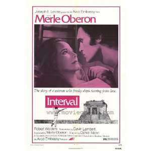   69cm x 102cm) (1973)  (Merle Oberon)(Robert Wolders)