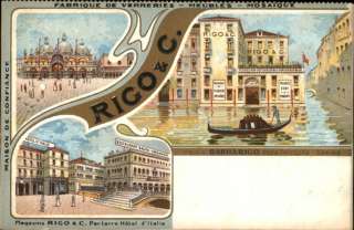 ITALY Rigo & Co Palais Barbarigo Multi View c1900  