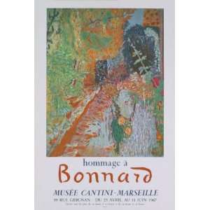    Musee Cantini, 1967 by Pierre Bonnard, 20x29