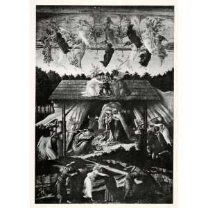  1903 Print A. Botticelli Religious Art Jesus Christ Birth 