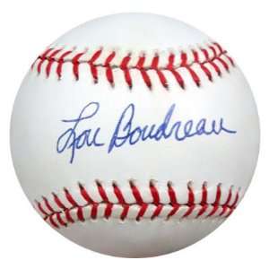  Lou Boudreau Autographed Ball   AL PSA DNA #L71929 
