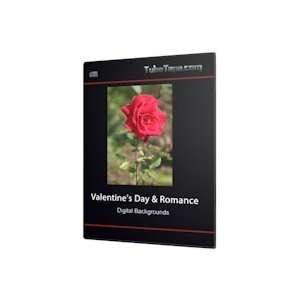    Valentines Day & Romance Digital Backgrounds