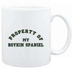    Mug White  PROPERTY OF MY Boykin Spaniel  Dogs
