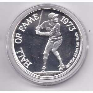   Medal Roberto Clemente Hall of Fame Silver Medal 