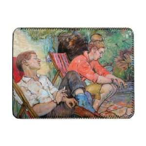  Michael Rothwell and Bridget in the Garden,   iPad Cover 