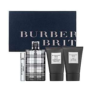 Burberry Brit Men Gift Set (Eau De Toilette, Body Cleansing Gel 