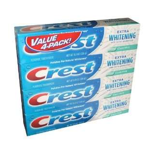  Crest Extra Whitening With Tartar Protection Clean Mint 