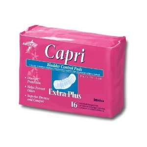  Capri Bladder Control Pads, 3X10.5, XtraPlus Health 