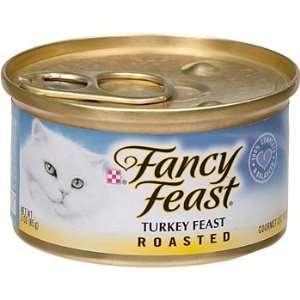  Fancy Feast Roasted Turkey Feast Gourmet Cat Food Pet 