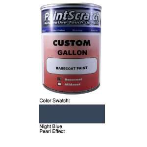  1 Gallon Can of Night Blue Pearl Effect Touch Up Paint for 