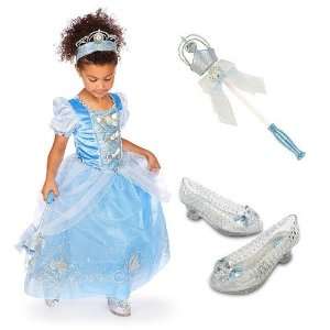   Princess Cinderella Deluxe Costume Gift Set 