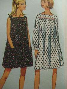   Simplicity 6877 SQUARE NECKLINE DRESS Sewing Pattern Women Size 16