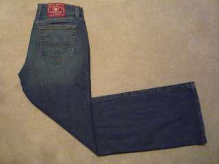LUCKY BRAND Mid Rise Flare Leg Stretch Jeans ~ sz 31 / 12 x 33  