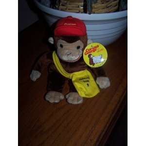 curious george fireman plush