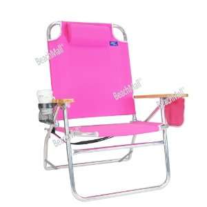 Big Jumbo Heavy Duty 500 lbs XL Aluminum Beach Chair for Big & Tall 