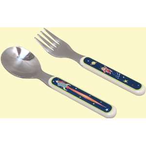  Sugar Booger Outerspace Silverware Set Baby