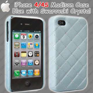   Madison Case for Apple iPhone 4 4S /w Swarovski Crystal Elements Quilt