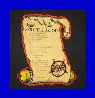   Vintage Concert SHIRT 90s TOUR T RARE ORIGINAL Spill The Blood 1990