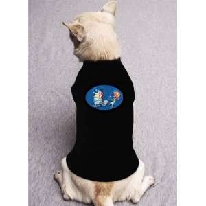  REN & STIMPY ASTRONAUTS cartoon retro series DOG SHIRT 