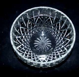 BEAUTIFUL LARGE WATERFORD CUT CRYSTAL CENTERPIECE BOWL  