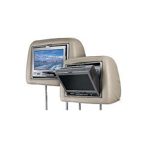 Audiovox MMD7HRPKG Dual 7 Headrest Monitors with a DVD Player 