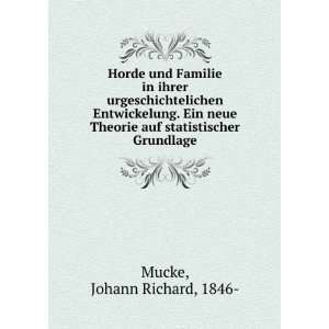   auf statistischer Grundlage Johann Richard, 1846  Mucke Books