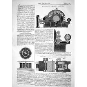 ENGINEERING 1862 JOHN ELCE COTTON MACHINERY HARRISON PRINTING PRESS 