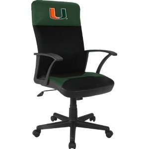  Miami Hurricanes Varsity Office Chair