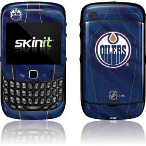  Edmonton Oilers Home Jersey skin for BlackBerry Curve 8520 