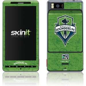  Seattle Sounders Solid Distressed skin for Motorola Droid 