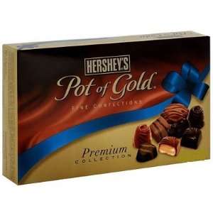 Hersheys Pot of Gold Assorted Milk and Dark Chocolates Premium 