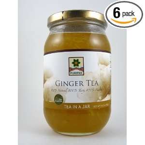 Award Winning Puripan Tea in a Jar Traditional Fruit Tea, Ginger 18.7 