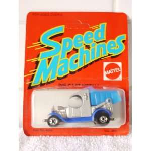   Die Cast Vehicle   Silver Dump Truck with Blue Fenders and Dump Box