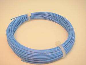 50 Mil Spec 20 AWG Silver Coated Wire. Blue Tefzel  