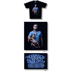  Morrissey Years Of Refusal LP 2 Sided Tour Shirt Large 