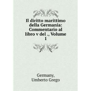   Commentario al libro v del ., Volume 1 Umberto Grego Germany Books