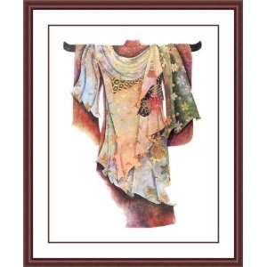    Kimono II by Patricia Woodworth   Framed Artwork