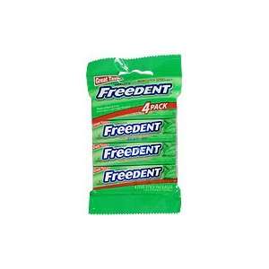 Freedent Peppermint Gum   4 pk,(Wrigleys)  Grocery 