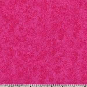   Wide Sponged Texure Fuchsia Fabric By The Yard Arts, Crafts & Sewing