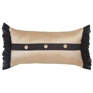  Cream and Black 10 x 18 Yorke Pillow