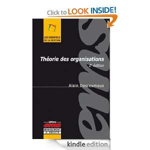 Théorie des organisations (Les essentiels de la gestion) (French 