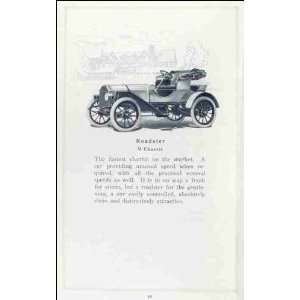 Reprint Baker electric vehicles; Roadster; M chassis 1909  