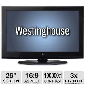  Westinghouse CW26S3CW 26 720p LCD HDTV Electronics