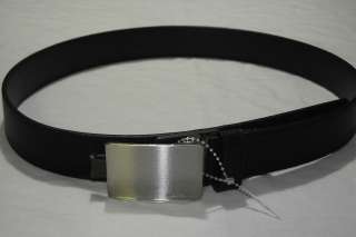NWT Michael Kors Mens Black Dress Leather Belt   Retails $85   Free 
